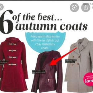 🆕Isabella Oliver Dover Maternity Leather Jacket 3